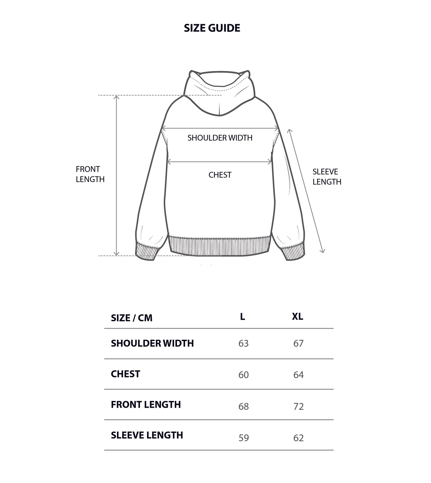 Fobby Oversized Hoodie – Classic Black