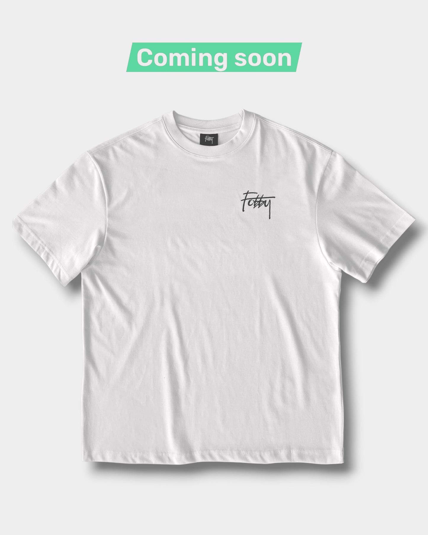 Fobby Basic Logo Tee (Coming soon) White
