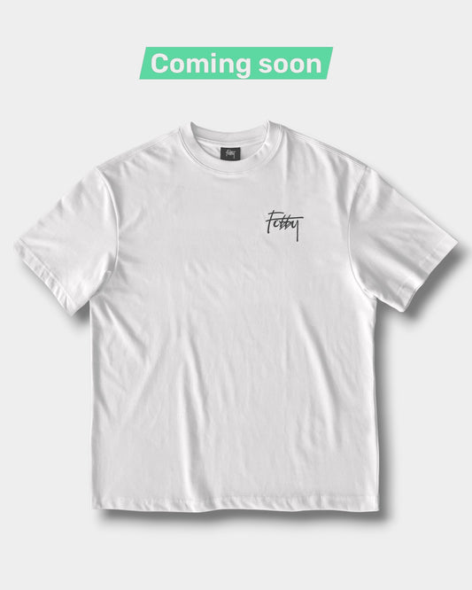 Fobby Basic Logo Tee (Coming soon) White