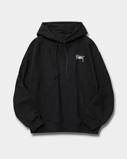 Fobby Oversized Hoodie – Classic Black
