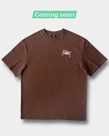 Fobby Basic Logo Tee (Coming soon) Brown