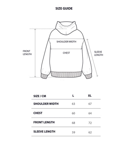 Fobby Oversized Hoodie – Premium Grey