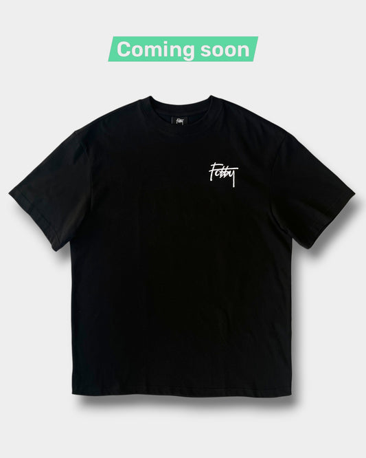 Fobby Basic Logo Tee (Coming soon) Black